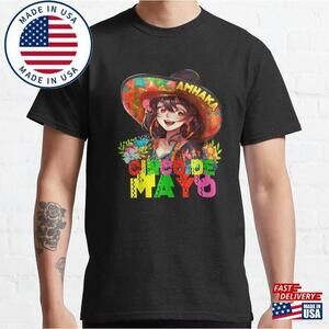 Cinco De Mayo Girl Mexican Fiesta 5 Anime Classic T-Shirt Unisex